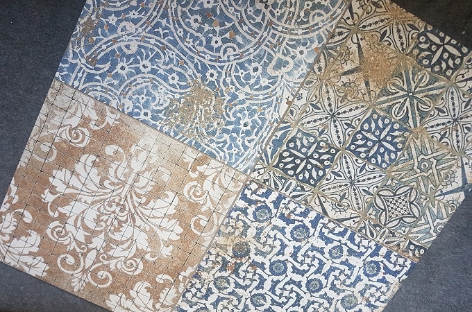 Керамогранит Mykonos Mediterranea Tabarca decors 45x45 Керамогранит Mykonos Mediterranea Tabarca decors 45x45