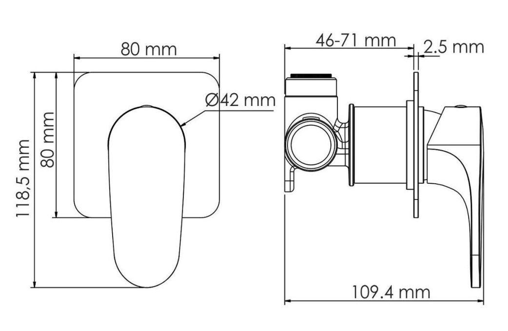 Гигиенический душ WasserKRAFT A7751.290.361.335 Гигиенический душ WasserKRAFT A7751.290.361.335