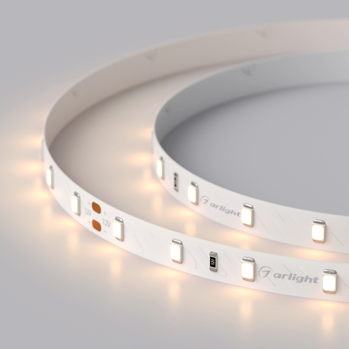 Светодиодная лента RT 2-5000 24V SUN Warm2700 (2835, 60 LED/m, LUX), Arlight, 024970, изображение 3 Светодиодная лента RT 2-5000 24V SUN Warm2700 (2835, 60 LED/m, LUX), Arlight, 024970, изображение 3