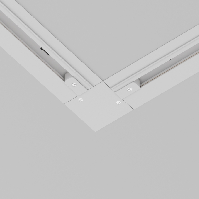 Коннектор L-образный Unity встраиваемый белый, TRA002CL-11W, изображение 4 Коннектор L-образный Unity встраиваемый белый, TRA002CL-11W, изображение 4