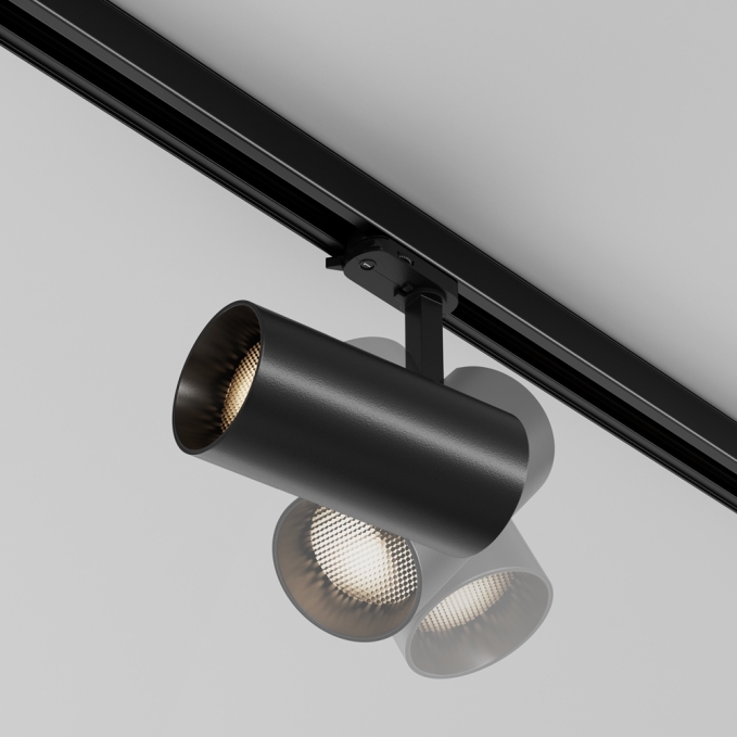 Трековый светильник Фокус / Focus Led Trinity 2700-5000K 40Вт 36°, TR197-3-40WCCT-M-B, изображение 2 Трековый светильник Фокус / Focus Led Trinity 2700-5000K 40Вт 36°, TR197-3-40WCCT-M-B, изображение 2
