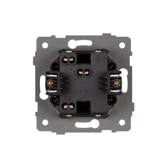 Механизм выключателя одноклавишный проходной SWT-MKP1-PL-GD-V (250V, 10A), Arlight, 049874, изображение 3 Механизм выключателя одноклавишный проходной SWT-MKP1-PL-GD-V (250V, 10A), Arlight, 049874, изображение 3