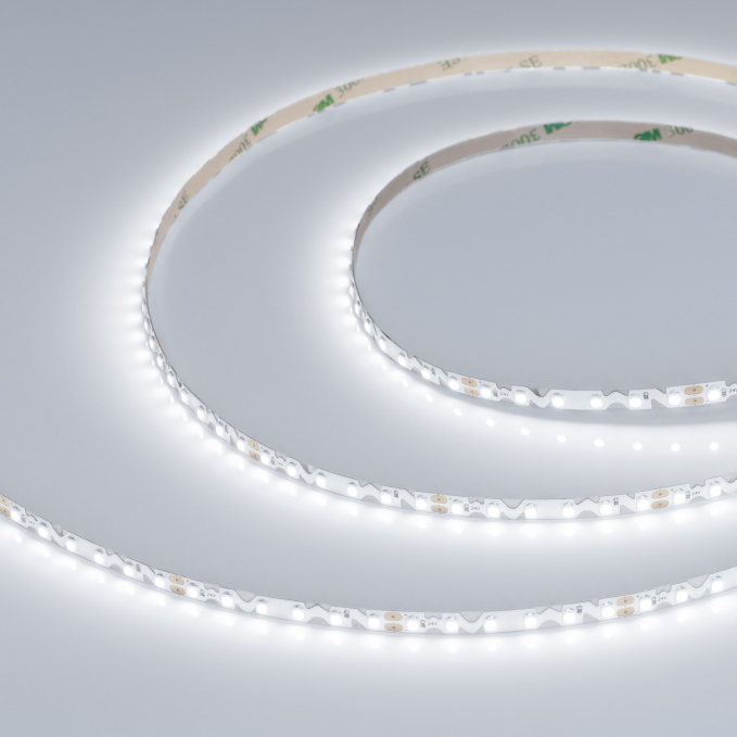Светодиодная лента RZ-A120-6mm 24V White6000 (9.6 W/m, IP20, 2835, 5m), Arlight, 040803, изображение 2 Светодиодная лента RZ-A120-6mm 24V White6000 (9.6 W/m, IP20, 2835, 5m), Arlight, 040803, изображение 2
