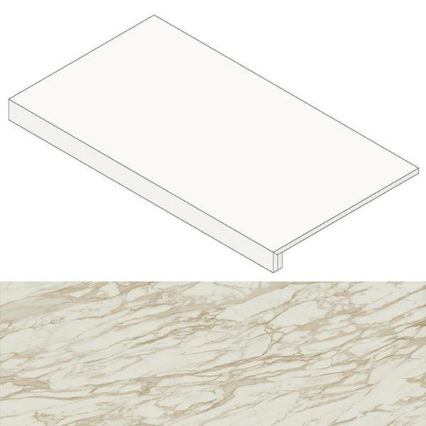 Ступень Atlas Concorde Marvel Edge Royal Calacatta Scalino 33x60, AFCC Ступень Atlas Concorde Marvel Edge Royal Calacatta Scalino 33x60, AFCC