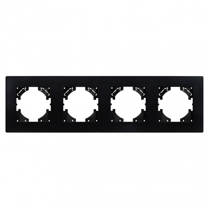 Рамка пластиковая FRM-PERIO-PL-4-BK, Arlight, 049759, изображение 4