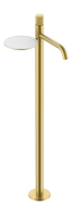 Смеситель напольный Boheme Stick 120-MG.3 матовое золото