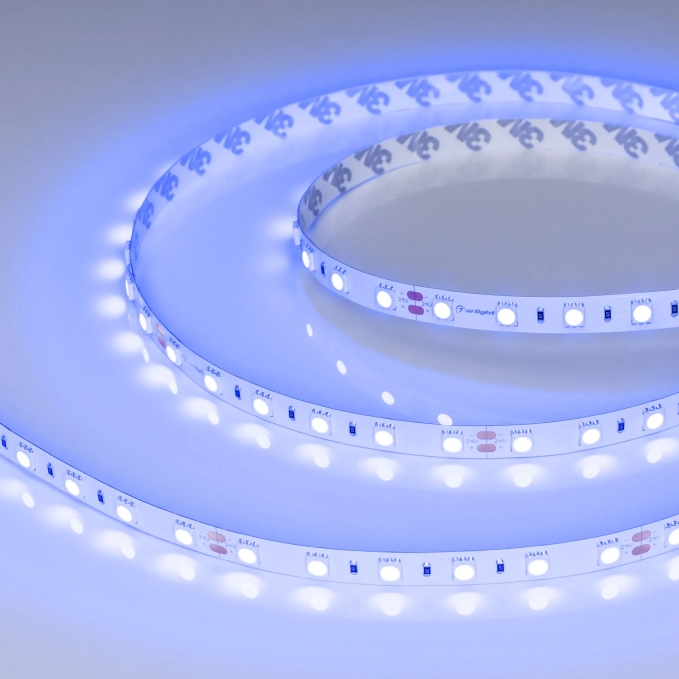 Светодиодная лента RT-B60-10mm 24V Blue (14.4 W/m, IP20, 5m), Arlight, 008819(3), изображение 4
