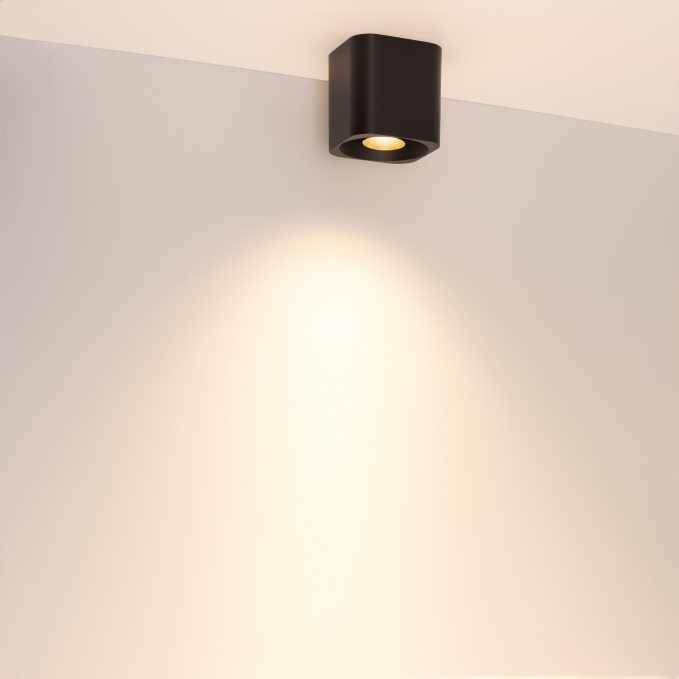 Светильник SP-ACENTO-S95x95-10W Warm2700 (BK, 20-45 deg, 230V), Arlight, 055749, изображение 5