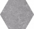 Керамогранит Equipe Coralstone Hexagon Grey 29.2x25.4, 23578