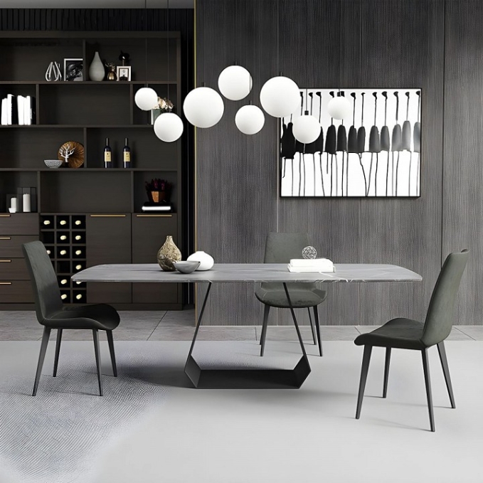 Стол обеденный Echo Haven, Hesby Import, HSBI_HTD0060_grey Стол обеденный Echo Haven, Hesby Import, HSBI_HTD0060_grey