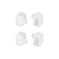 Заглушка WPH-FLEX-1018-SIDE WHITE с отверстием, Arlight, 040856