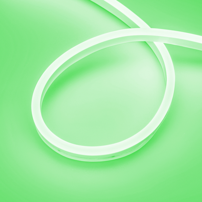 Светодиодная лента герметичная AURORA-PS-A120-16x8mm 24V Green (10 W/m, IP65, 2835, 5m), Arlight, 036692, изображение 2 Светодиодная лента герметичная AURORA-PS-A120-16x8mm 24V Green (10 W/m, IP65, 2835, 5m), Arlight, 036692, изображение 2
