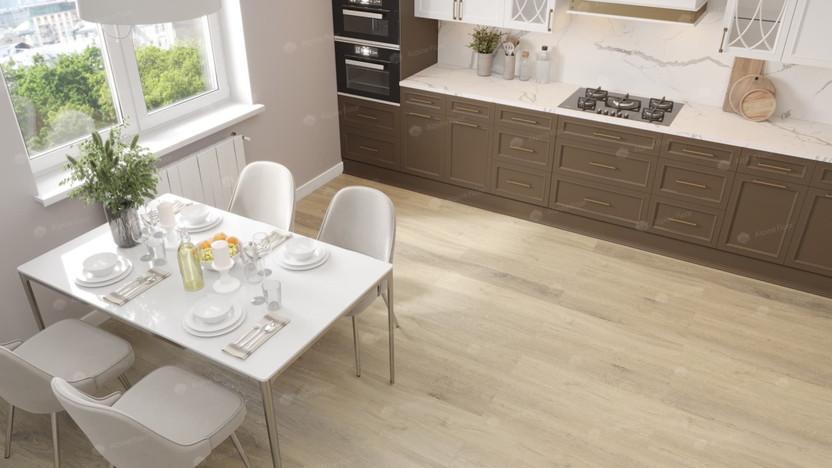 Каменный ламинат SPC (ABA) Alpine Floor Premium XL Дуб Капучино, ECO 7-12 MC Каменный ламинат SPC (ABA) Alpine Floor Premium XL Дуб Капучино, ECO 7-12 MC