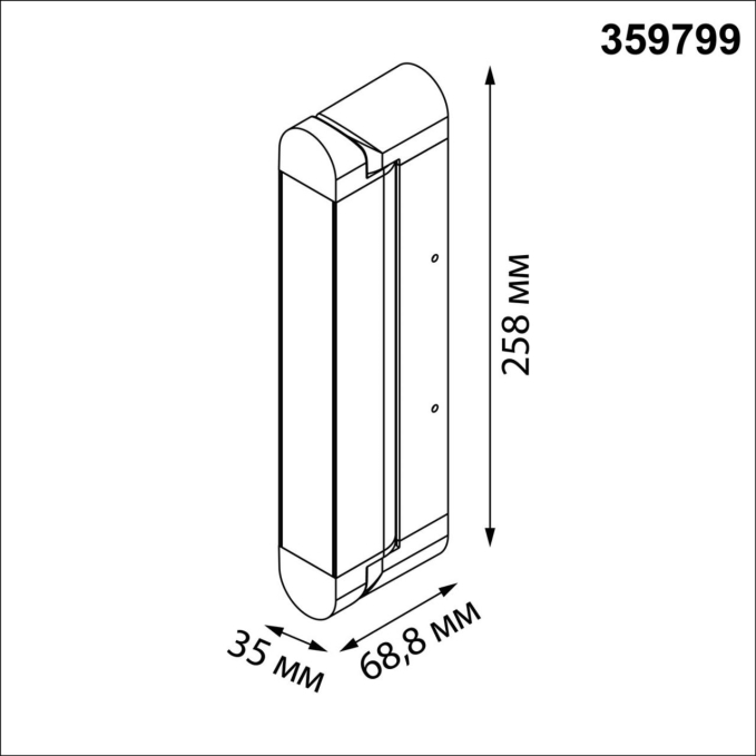 Светильник накладной с переключ. цв. температуры IP20 LED 12W 180-265V 2700К/3200К/4000К ITER OVER NT25 400 NOVOTECH 359799, схема товара Светильник накладной с переключ. цв. температуры IP20 LED 12W 180-265V 2700К/3200К/4000К ITER OVER NT25 400 NOVOTECH 359799, схема товара