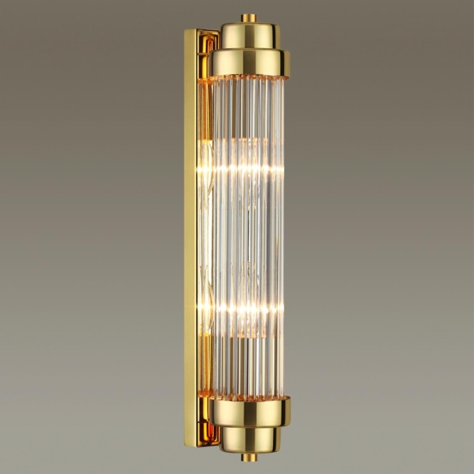 Настенный светильник E14 2*40W LORDI WALLI ODL21 467 ODEON LIGHT 4822/2W, фото на цветном фоне 1