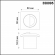 Подсветка лестницы IP65 LED 4000K 3W 220V SCALA STREET NT19 770 NOVOTECH 358095, схема товара Подсветка лестницы IP65 LED 4000K 3W 220V SCALA STREET NT19 770 NOVOTECH 358095, схема товара
