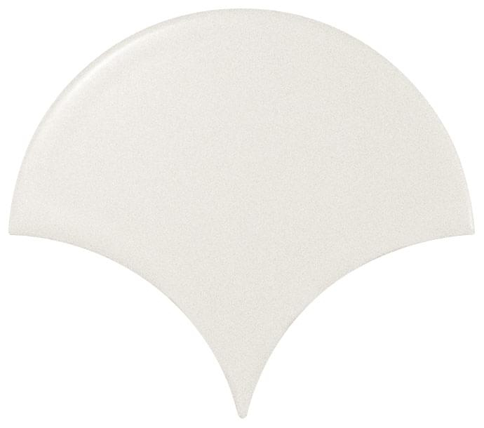 Настенная плитка Equipe Scale Fan White Matt 10.6x12, 21977