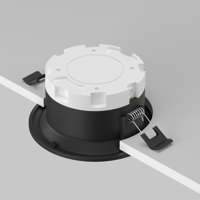 Встраиваемый светильник Изящность / Slim 1*GX53 12 Вт IP 44, DL027-GX53-B, изображение 4 Встраиваемый светильник Изящность / Slim 1*GX53 12 Вт IP 44, DL027-GX53-B, изображение 4