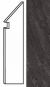 Плинтус Atlas Concorde Brave Coke Battiscopa Sag. DX 7.2x30, A1JO