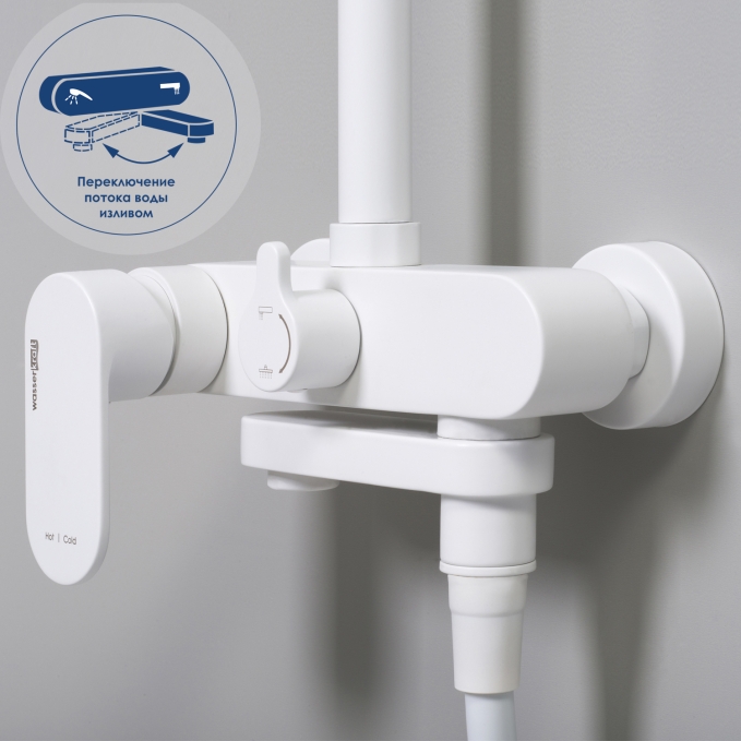Душевая система WasserKRAFT Mindel A18501 Душевая система WasserKRAFT Mindel A18501
