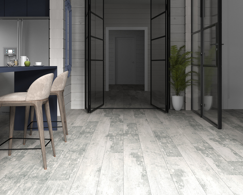 Керамогранит Starowood Savoy Silver White Carving 20x120