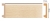 Плинтус Decomaster D235-71/20 ДМ, 80x17x2400 мм