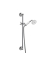 Душевой гарнитур Webert Shower Set AC0385015 хром глянцевый
