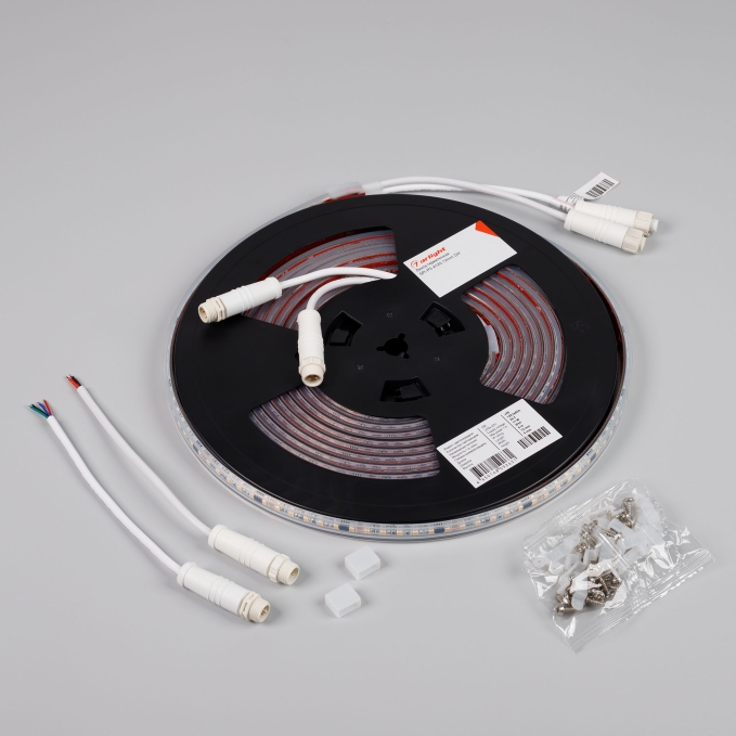 Светодиодная лента герметичная SPI-PS-A120-12mm 24V Day4000-PX6-BPT (11 W/m, IP67, 2835, 5m), Arlight, 049446, изображение 3 Светодиодная лента герметичная SPI-PS-A120-12mm 24V Day4000-PX6-BPT (11 W/m, IP67, 2835, 5m), Arlight, 049446, изображение 3