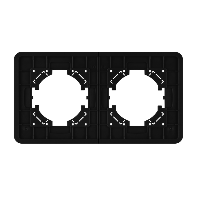 Рамка алюминиевая FRM-AKIRY-SFAL-2-BK, Arlight, 049738, изображение 3