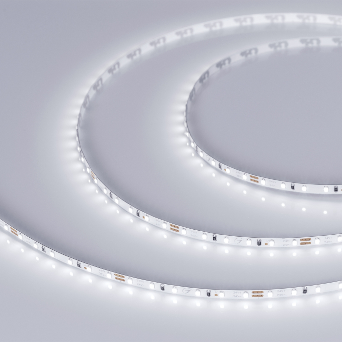 Светодиодная лента MICROLED-M120-4mm 24V White6000 (5.4 W/m, IP20, 2216, 5m), Arlight, 024417(2), изображение 1 Светодиодная лента MICROLED-M120-4mm 24V White6000 (5.4 W/m, IP20, 2216, 5m), Arlight, 024417(2), изображение 1