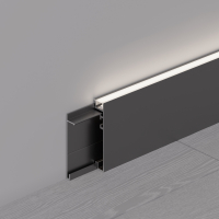 Профиль PLINTUS-H55-2000 BLACK, Arlight, 045442
