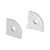 Заглушка SL-KANT-H16 ROUND с отверстием, Arlight, 024483