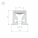 Профиль с экраном SL-MINI-3-H10-F12-2000 IRON GREY, Arlight, 055322, изображение 4 Профиль с экраном SL-MINI-3-H10-F12-2000 IRON GREY, Arlight, 055322, изображение 4