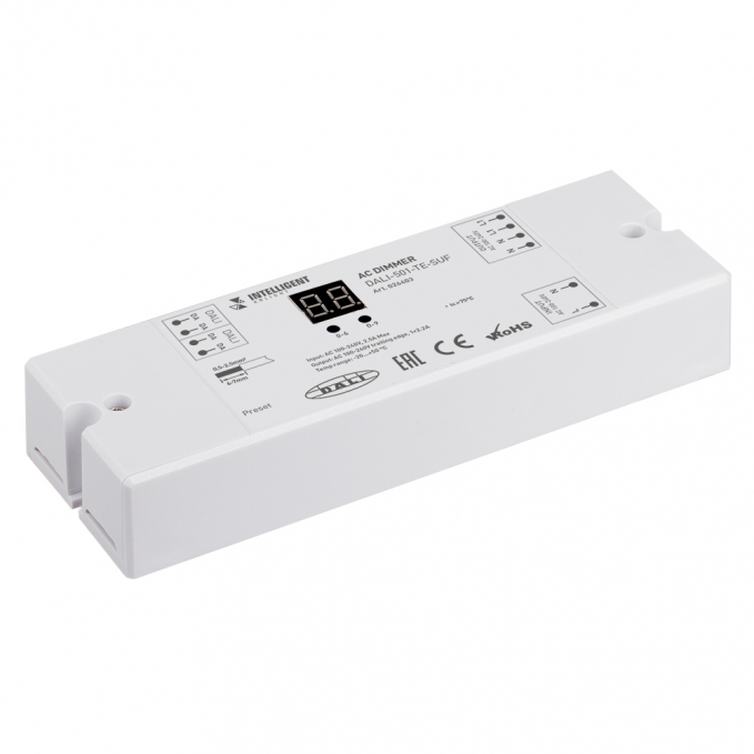 INTELLIGENT ARLIGHT Диммер DALI-501-TE-SUF (230V, 2.2A), Arlight, 026403, изображение 1 INTELLIGENT ARLIGHT Диммер DALI-501-TE-SUF (230V, 2.2A), Arlight, 026403, изображение 1
