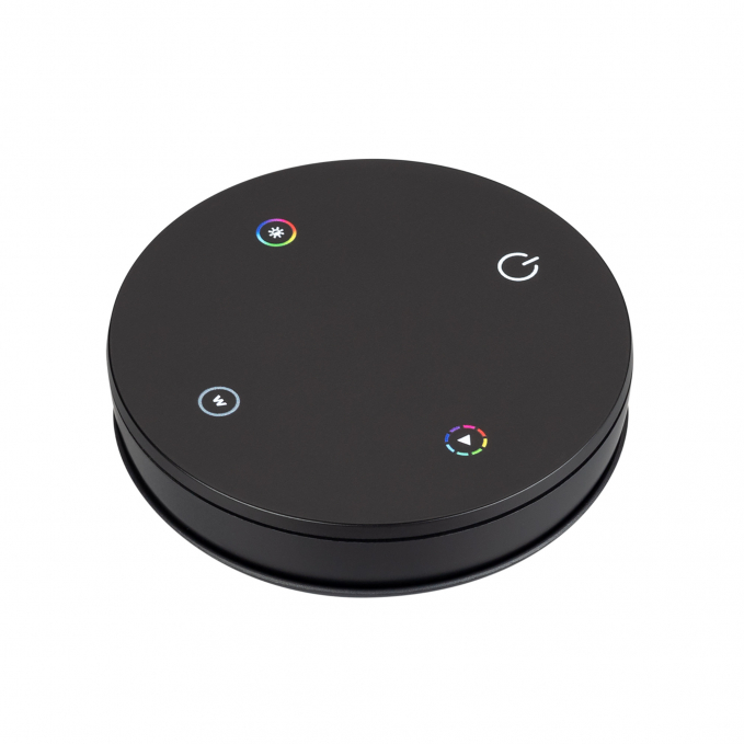 INTELLIGENT ARLIGHT Пульт SMART-801-22-1G-RGBW Black (3V, Magnet, 2.4G), Arlight, 046479, изображение 1 INTELLIGENT ARLIGHT Пульт SMART-801-22-1G-RGBW Black (3V, Magnet, 2.4G), Arlight, 046479, изображение 1