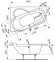 Ванна акриловая Vagnerplast Selena 147x100 R VPBA141SEL3PE-04 Ванна акриловая Vagnerplast Selena 147x100 R VPBA141SEL3PE-04