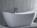 Ванна из искусственного камня Salini Noemi 185x80 101811SM белая матовая отдельно стоящая Ванна из искусственного камня Salini Noemi 185x80 101811SM белая матовая отдельно стоящая