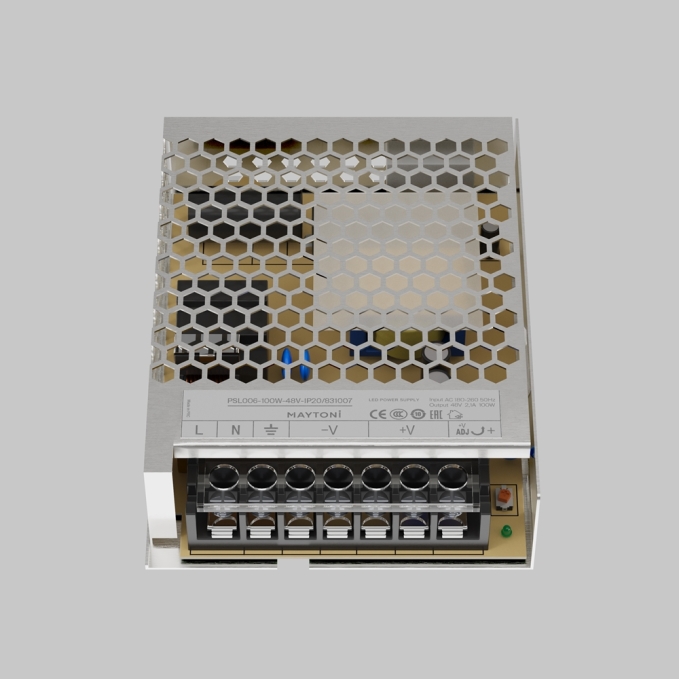 Источник напряжения PSL006 48В 100Вт IP 20 831007, 831007, изображение 2 Источник напряжения PSL006 48В 100Вт IP 20 831007, 831007, изображение 2