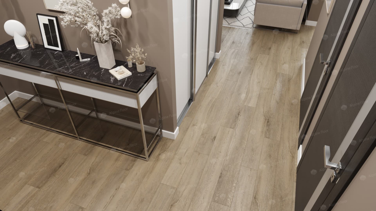 Каменный ламинат SPC (ABA) Alpine Floor Premium XL Дуб Млечный, ECO 7-13 MC Каменный ламинат SPC (ABA) Alpine Floor Premium XL Дуб Млечный, ECO 7-13 MC