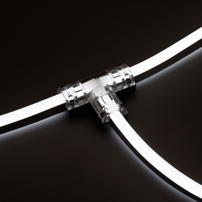 Соединитель тройной ARL-CLEAR-Mini-2x90 (16x8mm), Arlight, 022706, изображение 2 Соединитель тройной ARL-CLEAR-Mini-2x90 (16x8mm), Arlight, 022706, изображение 2