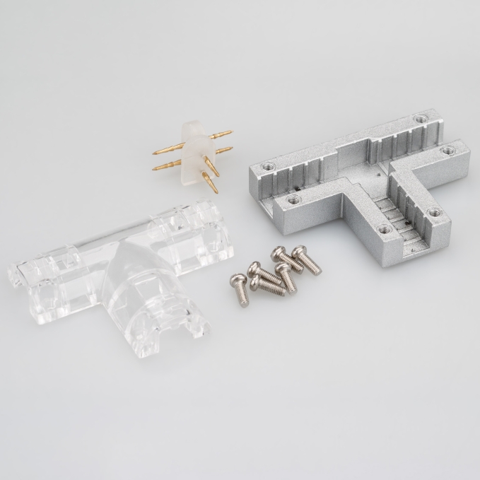 Соединитель тройной ARL-CLEAR-Mini-2x90 (16x8mm), Arlight, 022706, изображение 4 Соединитель тройной ARL-CLEAR-Mini-2x90 (16x8mm), Arlight, 022706, изображение 4