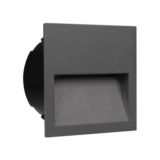Светильник LTD-TRAIL-S115x115-4W Warm3000 (GR, 70 deg, 230V), Arlight, 029963, изображение 1 Светильник LTD-TRAIL-S115x115-4W Warm3000 (GR, 70 deg, 230V), Arlight, 029963, изображение 1