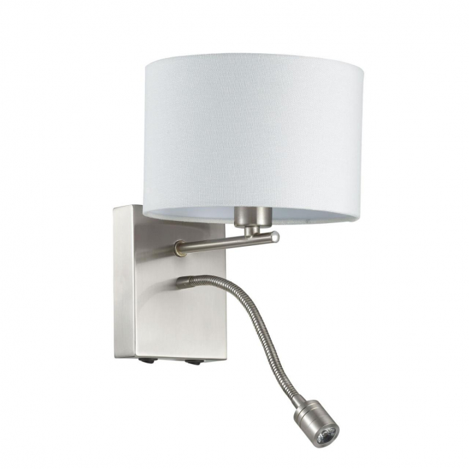 Бра E14 40W + LED 3W 4000K 220V NIKKI MODERNI LN26 525 LUMION 3745/1A, изображение 1