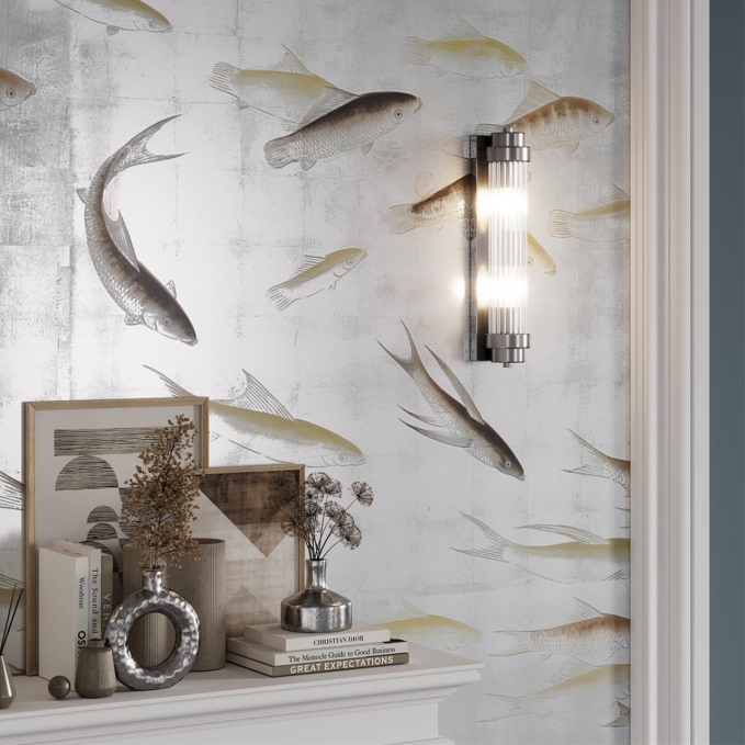 Настенный светильник E14 2*40W LORDI WALLI ODL21 467 ODEON LIGHT 4823/2W, фото в интерьере 1 Настенный светильник E14 2*40W LORDI WALLI ODL21 467 ODEON LIGHT 4823/2W, фото в интерьере 1