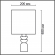 Настольная лампа E27 1*60W 220V SEGI MODERNI LN26 479 LUMION 8130/1T, схема товара Настольная лампа E27 1*60W 220V SEGI MODERNI LN26 479 LUMION 8130/1T, схема товара