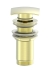 Донный клапан для раковины Wonzon & Woghand WW-88SS08-BG золото брашированный