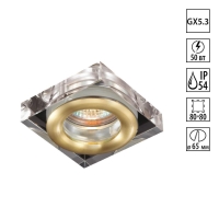 Встраиваемый светильник IP54 GX5.3 50W 12V AQUA SPOT NT14 602 NOVOTECH 369882 Встраиваемый светильник IP54 GX5.3 50W 12V AQUA SPOT NT14 602 NOVOTECH 369882