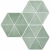 Керамогранит Durstone Six Cementine Capri Aqua 23x27