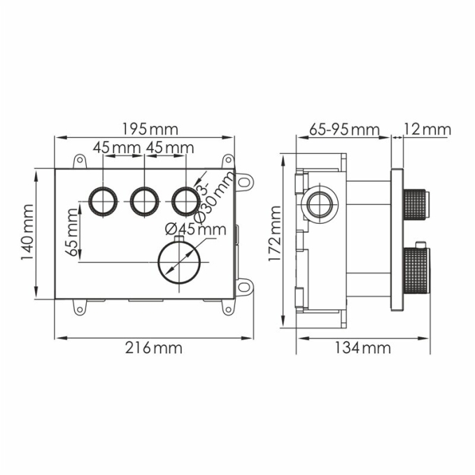 Душевая система WasserKRAFT A4258.097.121.275.100.276.298 T Душевая система WasserKRAFT A4258.097.121.275.100.276.298 T