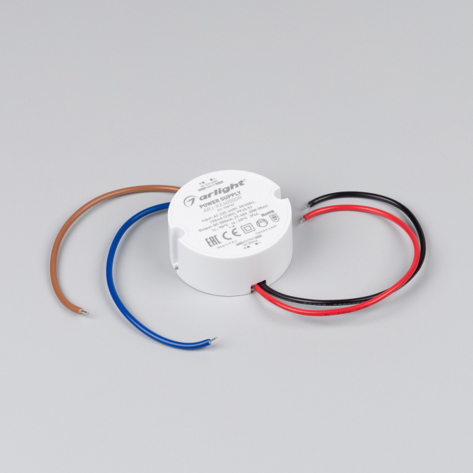 Блок питания ARJ-KE40500R (20W, 500mA, PFC), Arlight, 028192, изображение 2 Блок питания ARJ-KE40500R (20W, 500mA, PFC), Arlight, 028192, изображение 2